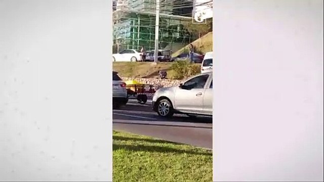 Perseguição policial na Reta da Penha, em Vitória