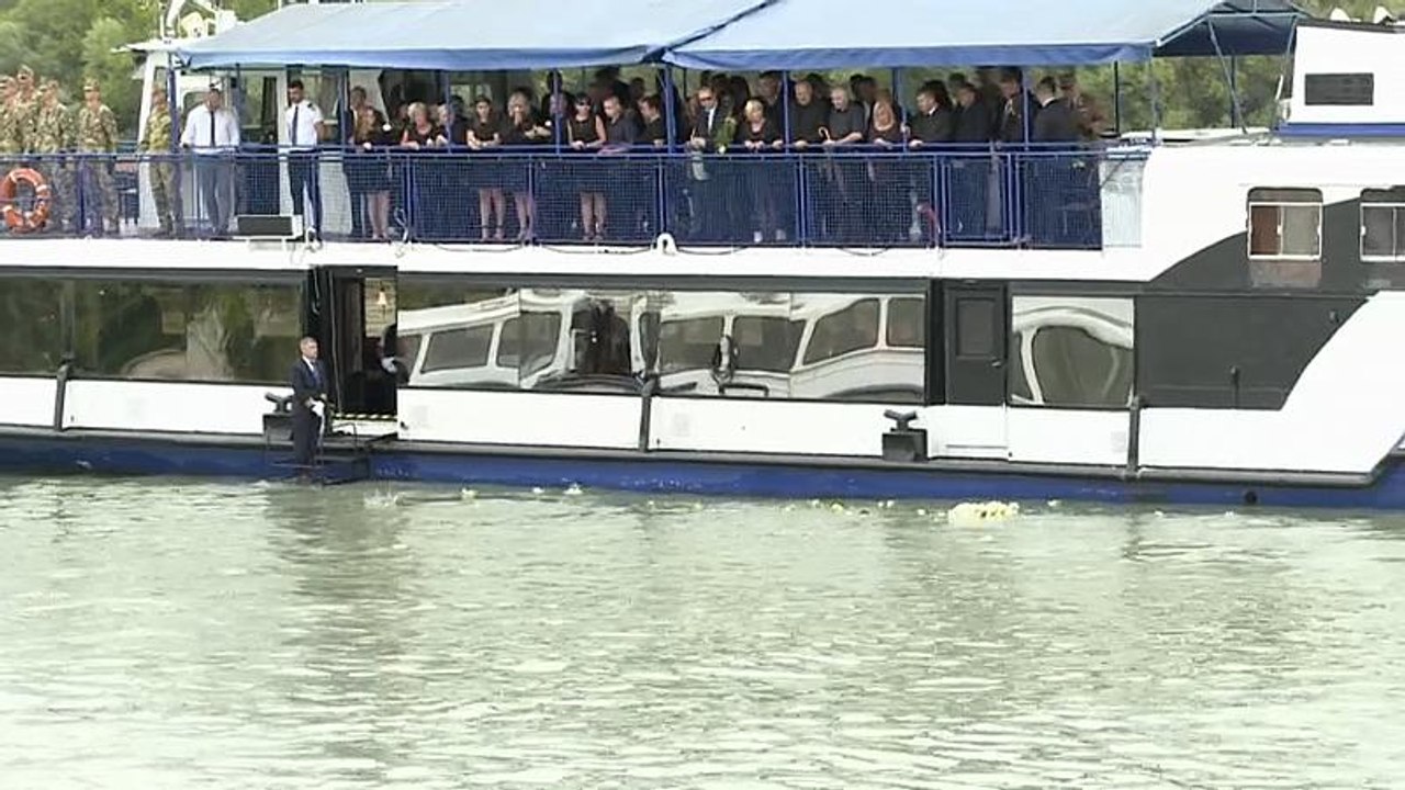 Budapest: Gedenkfeier für Opfer des Schiffsunglücks