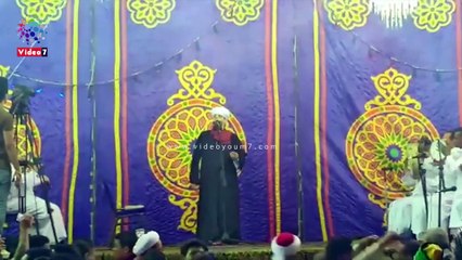 شاهد.. تفاعل المواطنين مع إنشاد "التهامى" في ليلة المرسى أبو العباس