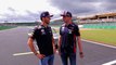 Aston Martin DB5 Silverstone Track Guide | Max Verstappen and Pierre Gasly take you for a lap