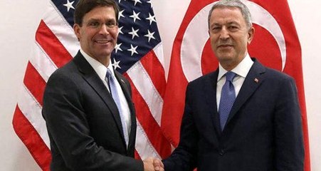 Bakan Akar, ABD Savunma Bakan Vekili ile görüştü