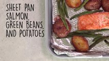 How to Make Sheet Pan Salmon, Green Beans, and Potatoes