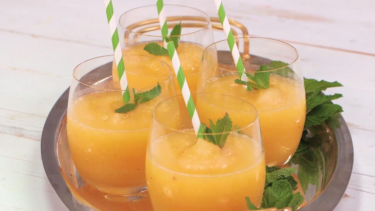 How To Make A Peach Chiller