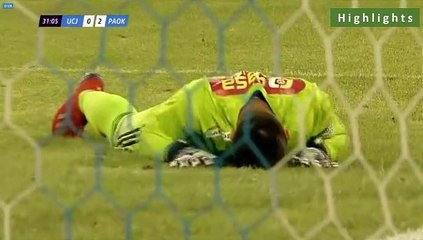 Universitatea Cluj 0-5 PAOK  - Full Highlights 12.07.2019 [HD]