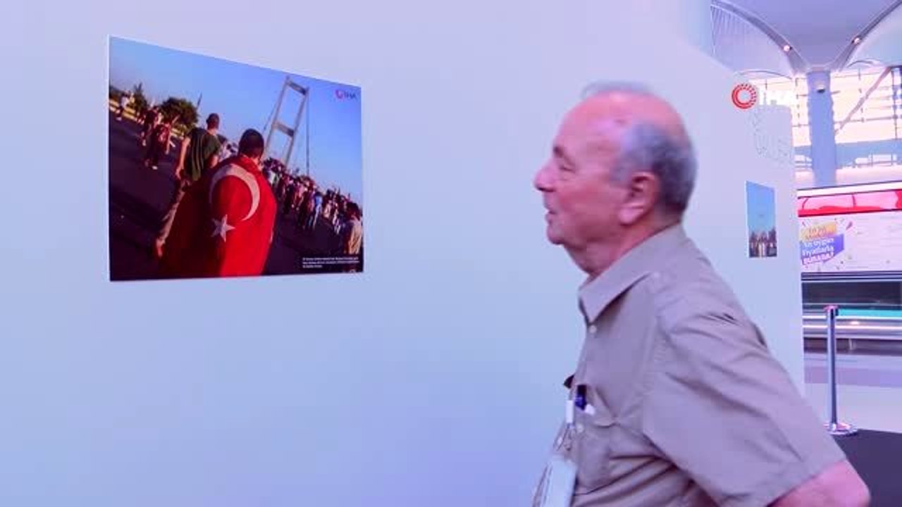 İhlas Haber Ajansı'ndan İstanbul Havalimanı'nda 15 Temmuz sergisi
