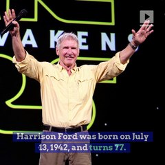 Happy Birthday, Harrison Ford! (Saturday, July 13)