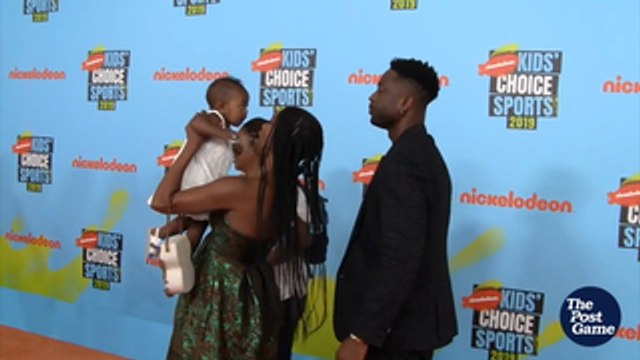 Dwyane Wade's Baby Steals The Show At Nickelodeon Sports Awards