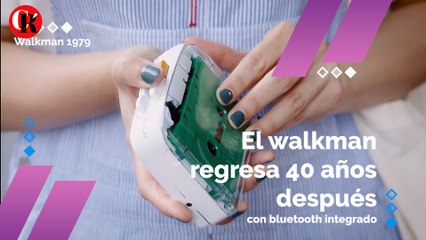 El walkman regresa 40 años después con bluetooth integrado