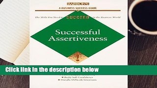 [NEW RELEASES]  Successful Assertiveness (Business Success)