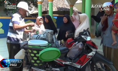 Penjual Es Cincau di Majalengka Berangkat Haji