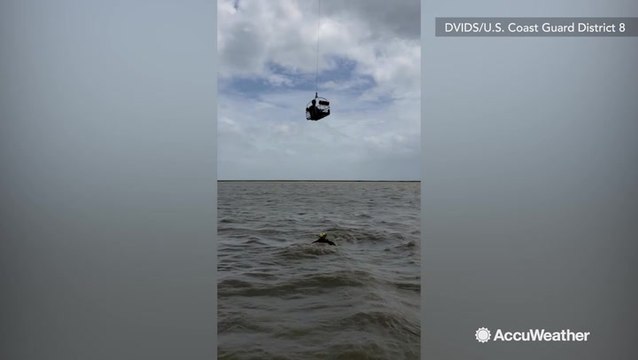 Coast Guard rescues two people stranded in Gulf of Mexico