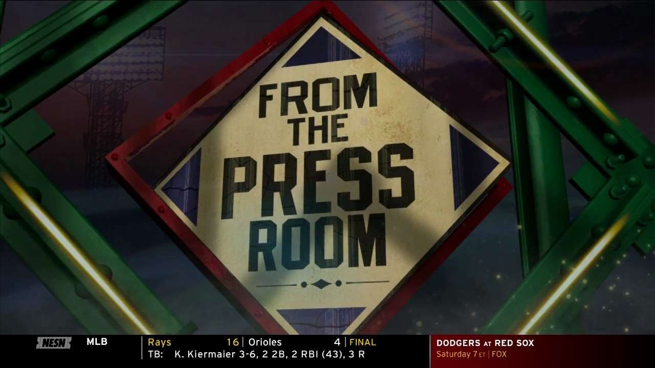 Alex Cora Discusses Eduardo Rodriguez's Start On Mound Against Dodgers