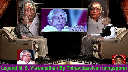 Legend M. S. Viswanathan By M. Thiravidaselvan (singapore) Vol 35