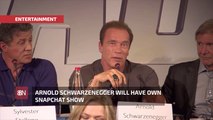 Watch Arnold Schwarzenegger On Snapchat