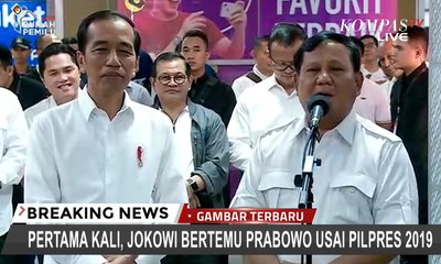 BREAKING NEWS: Prabowo Kasih Selamat ke Jokowi sebagai Pemenang Pilpres 2019