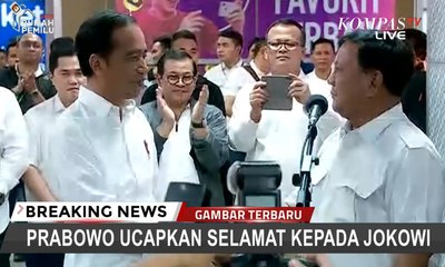 Canda Prabowo ke Jokowi: Selamat Bekerja, Selamat Tambah Rambut Putih