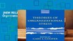 [NEW RELEASES]  Theories of Organizational Stress