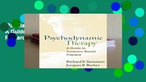 Popular to Favorit  Psychodynamic Therapy: A Guide to Evidence-Based Practice by Richard F Summers