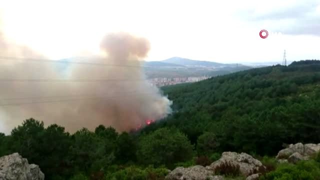 İstanbul Valiliğinden Aydos Ormanı'ndaki yangına ilişkin açıklama
