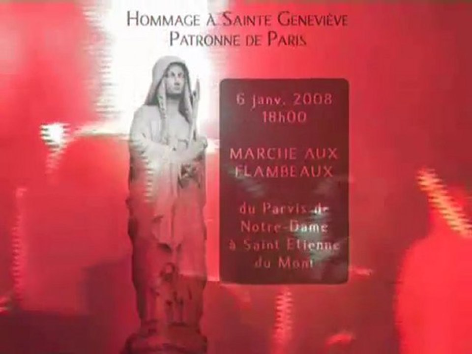 Hommage à Sainte Geneviève 2008