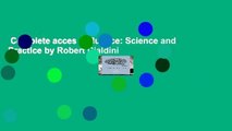 Complete acces  Influence: Science and Practice by Robert Cialdini