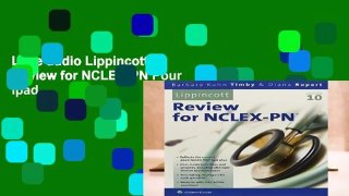 Livre audio Lippincott s Review for NCLEX-PN Pour ipad