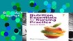 [GIFT IDEAS] Nutrition Essentials for Nursing Practice