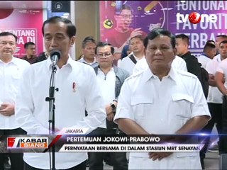 Jokowi: Tak Ada Lagi 01, 02, Cebong atau Kampret