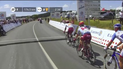 Tour de France 2019 : Berhane en premier au sommet de la côte de Chaudes-Aigues