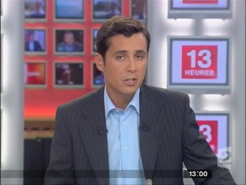 France 2 - 18 Août 2005 -Météo, teasers, JT 13H (Olivier Galzi), pubs, début Maigret