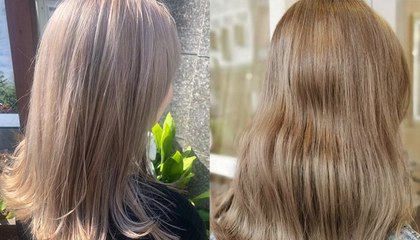 صيحة جمالية جديدة في الشعر تجتاح إنستقرام وهي Milk Tea Hair