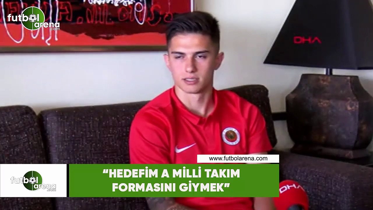 Gençlerbirliği'nin genç yeteneği Berat Ayberk Özdemir: "Hedefim A Milli Takım formasını giymek"