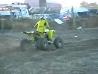 Bertrand le quadeur à loon plage