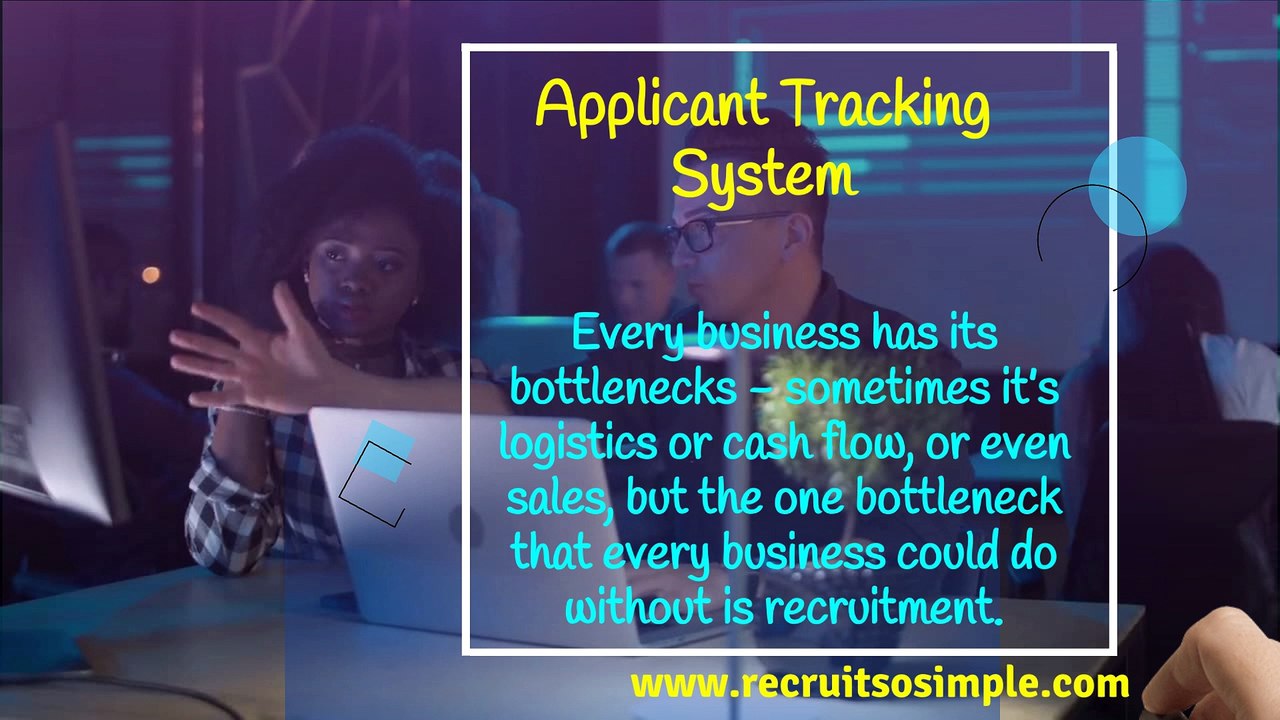Get applicant tracking system from Recruit So Simple