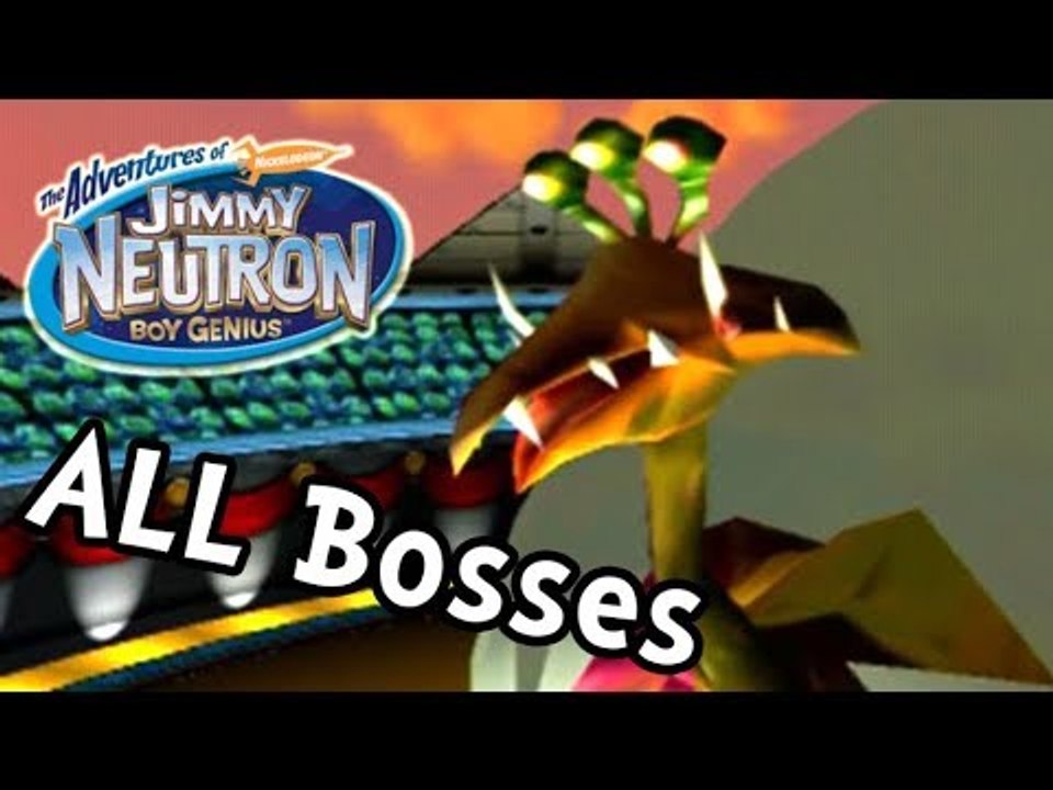 Jimmy Neutron Boy Genius All Bosses (PS2, Gamecube)