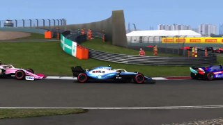 F1 2019 Career Mode with Williams Part 3- China Race Highlights