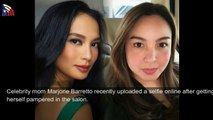 Isabelle Daza & Charlene Gonzales react to Marjorie Barretto's post