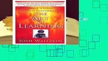 [NEW RELEASES]  The Art of Learning: An Inner Journey to Optimal Performance