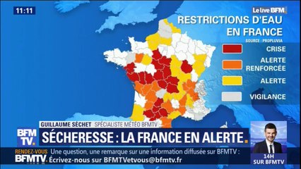 Météo-France tire la sonnette d'alarme concernant la sécheresse