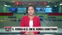 S. Korea, U.S. coordinating closely to fully implement N. Korea sanctions: Report