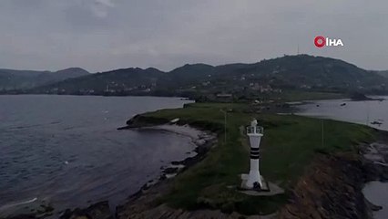 Karadeniz’in Altın Postu Doğal Sit Alanı Yason Burnu Havadan Görüntülendi TG