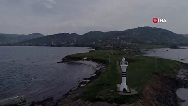 Karadeniz’in Altın Postu Doğal Sit Alanı Yason Burnu Havadan Görüntülendi TG