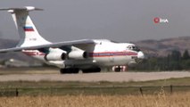S-400 hava savunma sistemlerini getiren 4. uçak da geri dönmek için havalandı
