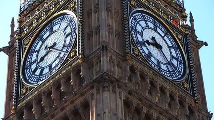 - 160 Yaşına Giren Dünyaca Ünlü Saat Kulesi Bigben'in Restorasyonu Sürüyor