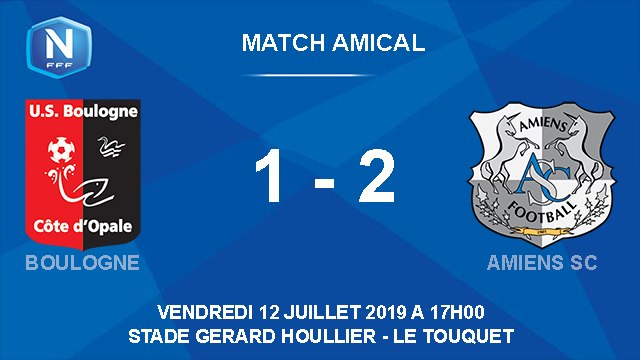 Résumé match amical USBCO - Amiens SC
