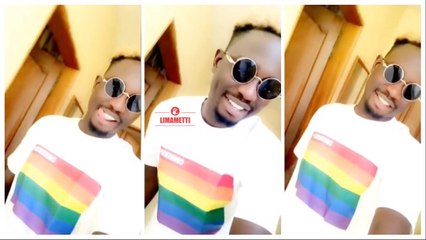 Un fan de Wally Seck porte le même t-shirt LGBT et fait parler de lui