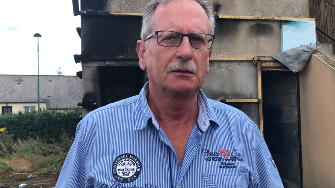 Le local des francs-maçons de Fougères incendié