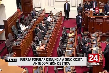 Gino Costa: FP lo denuncia ante Ética por acusarlos de blindar a Pedro Chávarry