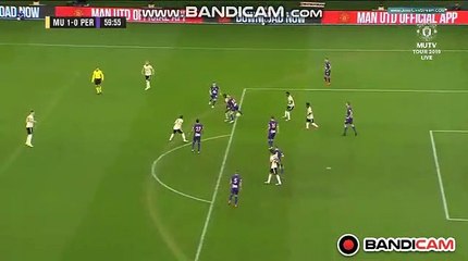 Goal Rashford (1-0) Manchester United  vs 	Perth Glory