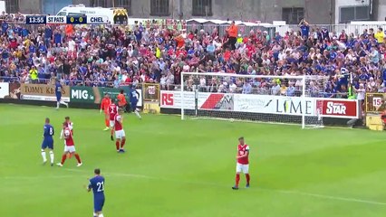 Mason Mount Goal - St Patricks 0 - 1 Chelsea (Full Replay)